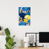 TWEETY™ mit Rose Poster (Heimbüro)