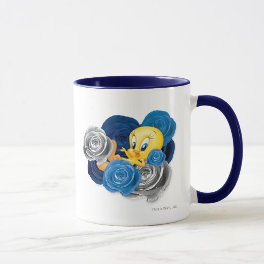 TWEETY™ mit Rose Tasse (Rechts)