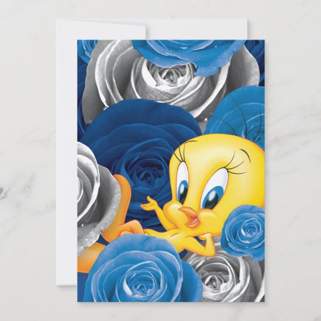 TWEETY™ mit Rosen (Vorderseite)