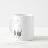 TWEETY™ mit Shades Kaffeetasse (Vorderseite Links)