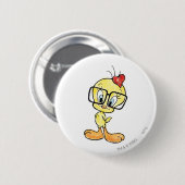 Tweety-Nerd Button (Vorne & Hinten)