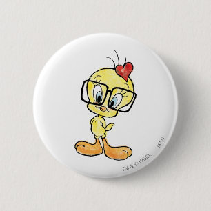 Tweety-Nerd Button