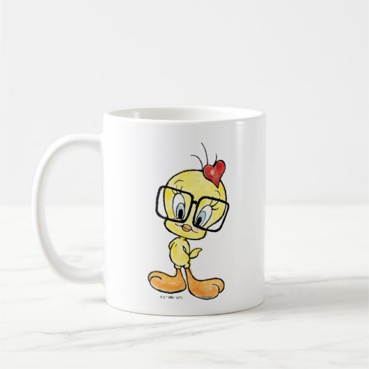 TWEETY™ Nerd Kaffeetasse (Links)