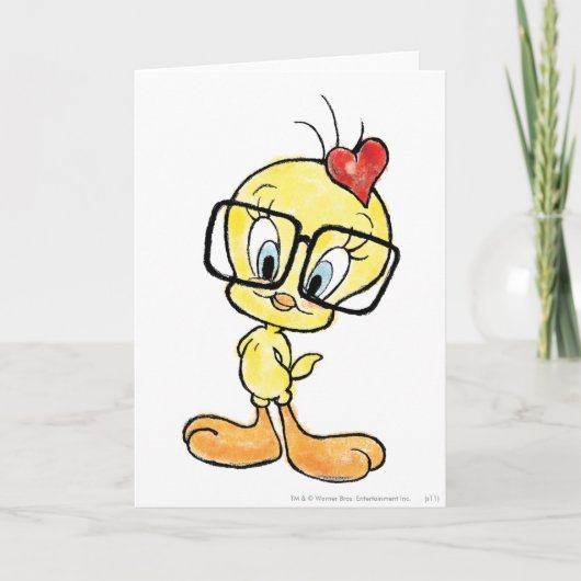 Tweety Nerd Karte (Vorderseite)