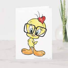 Tweety Nerd Karte