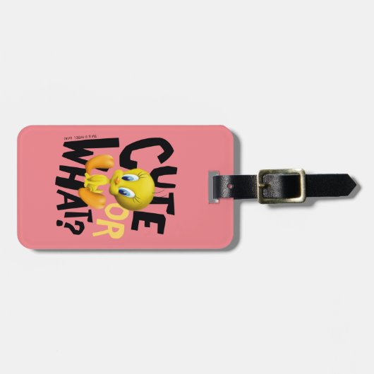 TWEETY™- Niedlich oder Was? Gepäckanhänger (Vorderseite horizontal)