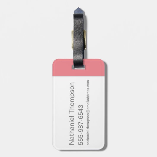 TWEETY™- Niedlich oder Was? Gepäckanhänger (Rückseite vertikal)