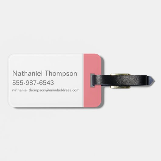 TWEETY™- Niedlich oder Was? Gepäckanhänger (Rückseite horizontal)