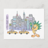 TWEETY™ NYC POSTKARTE (Vorderseite)