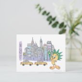 TWEETY™ NYC POSTKARTE (Stehend Vorderseite)