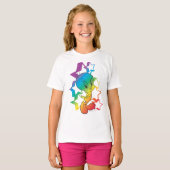 Tweety Rainbow Stars T-Shirt (Vorne ganz)