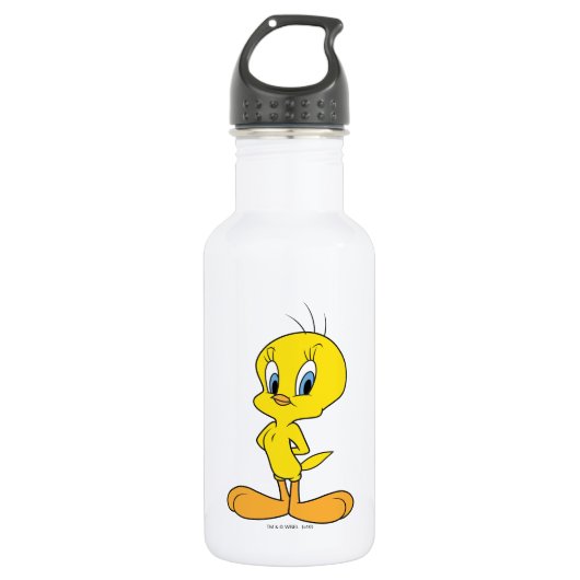 TWEETY™| Räuchervögel Edelstahlflasche (Vorderseite)