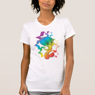 TWEETY™ Regenbogen Sterne T-Shirt