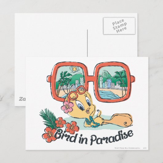 TWEETY™ Rio Postkarte (Vorne/Hinten)