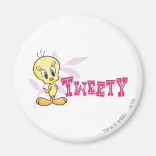 "TWEETY™" rosa Magnet