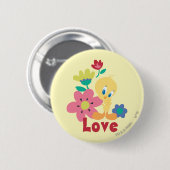 TWEETY™ Rote Liebe Button (Vorne & Hinten)