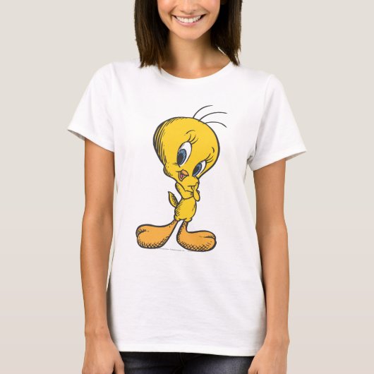Tweety Shy T-Shirt (Vorderseite)
