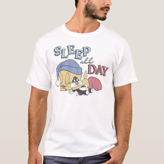 TWEETY™ Sleep All Day T-Shirt (Vorderseite)