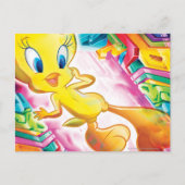 TWEETY™ Sliding Postkarte (Vorderseite)