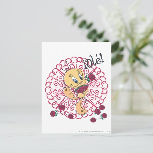 TWEETY™ Spanien Postkarte (Stehend Vorderseite)