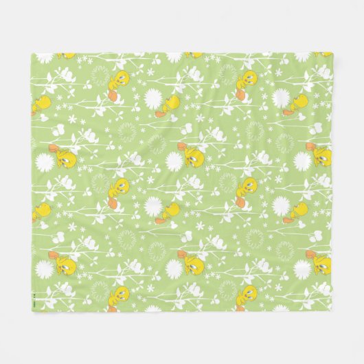 TWEETY™ Springtime Vibes Fleecedecke (Vorderseite (Horizontal))
