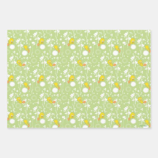 TWEETY™ Springtime Vibes Geschenkpapier Set (Vorderseite 3)