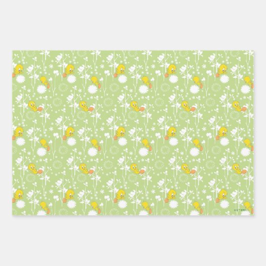 TWEETY™ Springtime Vibes Geschenkpapier Set (Vorderseite)