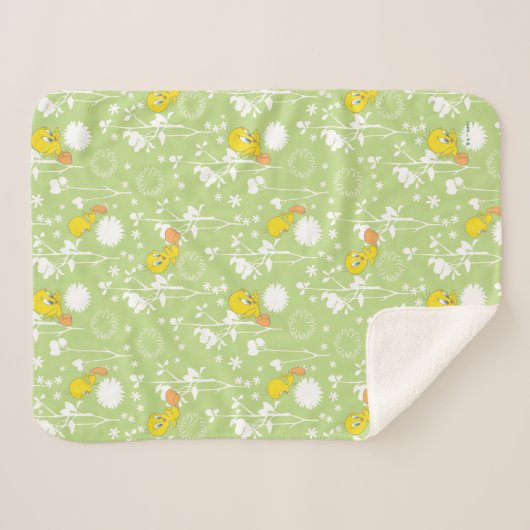 TWEETY™ Springtime Vibes Sherpadecke (Vorderseite (Horizontal))