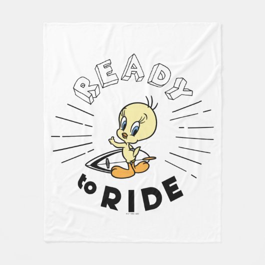 TWEETY™ Surfboard - Reitbereit Fleecedecke (Vorderseite)