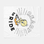 TWEETY™ Surfboard - Reitbereit Fleecedecke (Vorderseite (Horizontal))