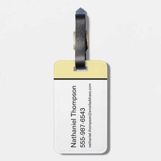 TWEETY™ Surfboard - Reitbereit Gepäckanhänger (Rückseite vertikal)