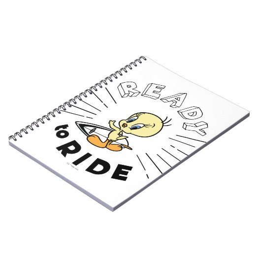 TWEETY™ Surfboard - Reitbereit Notizblock (Linke Seite)