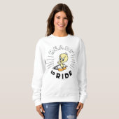 TWEETY™ Surfboard - Reitbereit Sweatshirt (Vorne ganz)