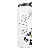 TWEETY™ Surfboard - Reitbereit Thermosbecher (Nach links gedreht)