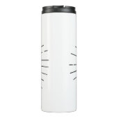 TWEETY™ Surfboard - Reitbereit Thermosbecher (Rückseite)