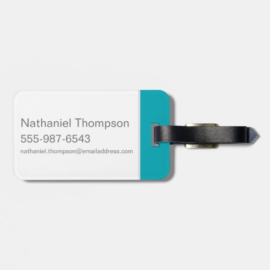 TWEETY™- Süß wenig unschuldig Ich? Gepäckanhänger (Rückseite horizontal)