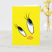 TWEETY™ Sweet Eyes Karte (Gelbe Blume)