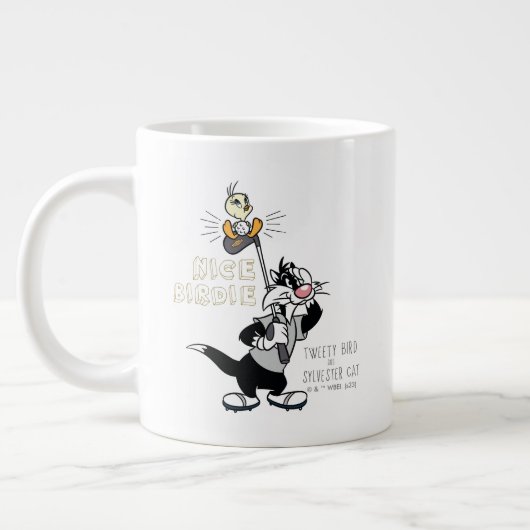 TWEETY™ & SYLVESTER™ Golfing - Nice Birdie Jumbo-Tasse (Links)