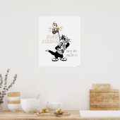 TWEETY™ & SYLVESTER™ Golfing - Nice Birdie Poster (Küche)