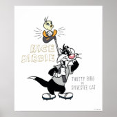 TWEETY™ & SYLVESTER™ Golfing - Nice Birdie Poster (Vorne)