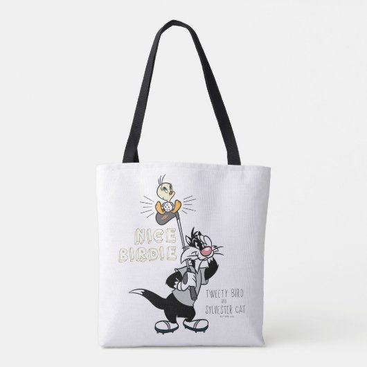 TWEETY™ & SYLVESTER™ Golfing - Nice Birdie Tasche (Rückseite)