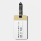 TWEETY™ & SYLVESTER™-Kühler Gepäckanhänger (Rückseite vertikal)