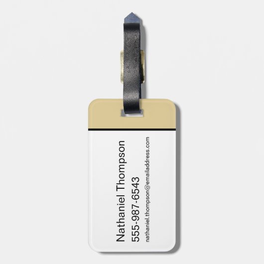 TWEETY™ & SYLVESTER™-Kühler Gepäckanhänger (Rückseite vertikal)