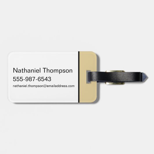 TWEETY™ & SYLVESTER™-Kühler Gepäckanhänger (Rückseite horizontal)