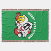 TWEETY™ & SYLVESTER™ "Merry Everything" Decke (Vorderseite)