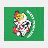 TWEETY™ & SYLVESTER™ "Merry Everything" Fleecedecke (Vorderseite (Horizontal))