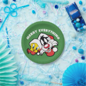 TWEETY™ & SYLVESTER™ "Merry Everything" Pappteller (Party)