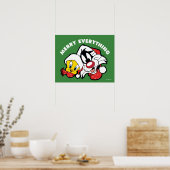 TWEETY™ & SYLVESTER™ "Merry Everything" Poster (Küche)