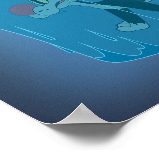 TWEETY™ & SYLVESTER™ "Pain in the Ice" Poster (Ecke)