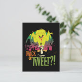 TWEETY™ & SYLVESTER™ "Twick or Tweet" Einladungspostkarte (Stehend Vorderseite)